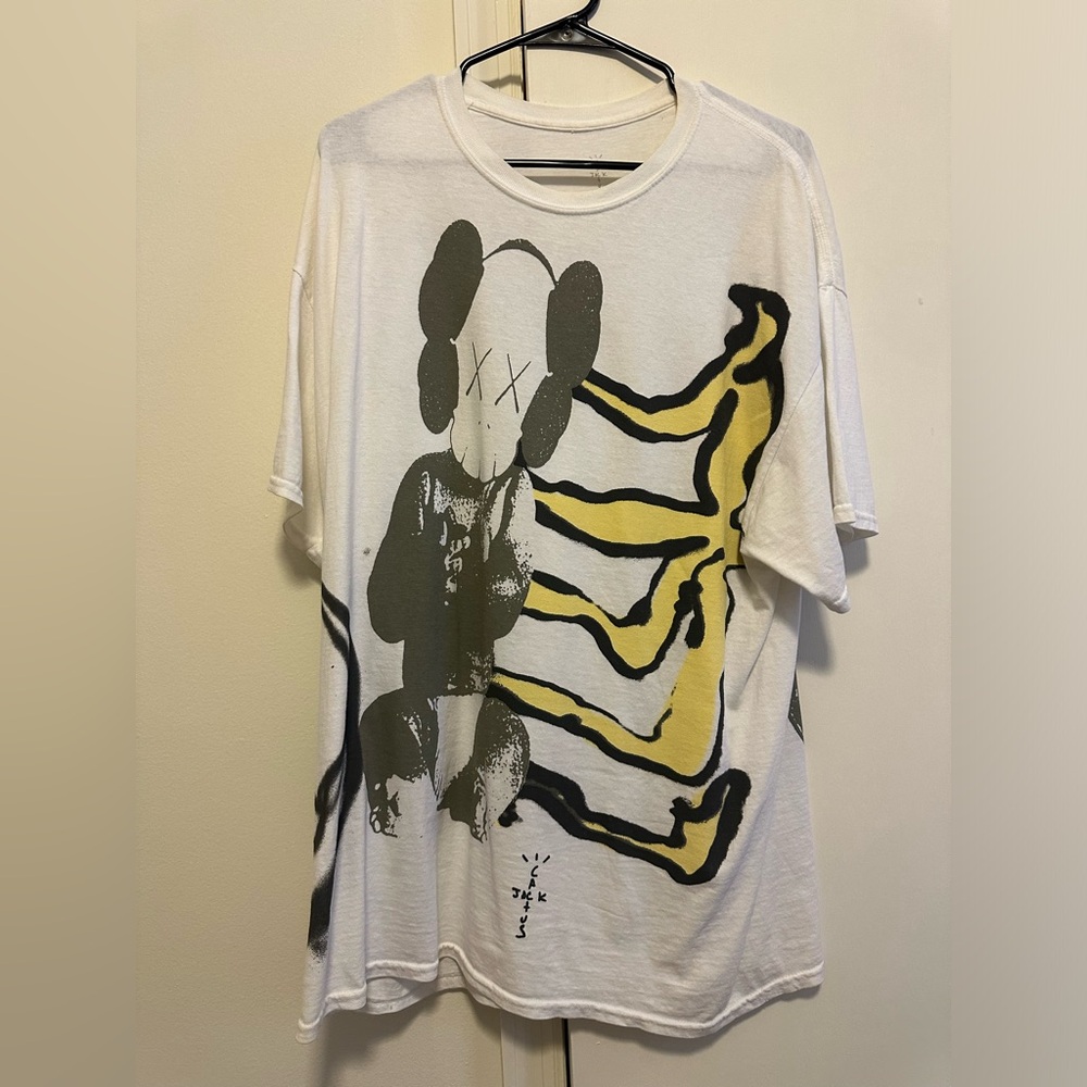 KAWS x Cactus Jack tshirt